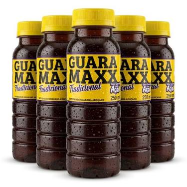 Imagem de Kit 6 Guaraná com Açaí Guara Maxx Tradicional 250ml Refresco Original