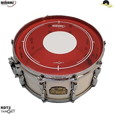 Imagem de Pele para surdo e caixa Williams Target Dot - RDT2 Duplo filme RED 14