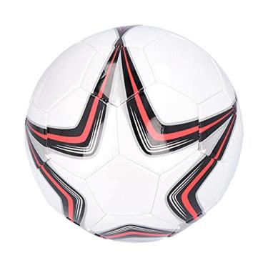 Imagem de Naroote Bola de futebol costurada à máquina, bola de futebol à prova de explosão Hover bola de futebol interna para aptidão física para descompressão para relaxamento