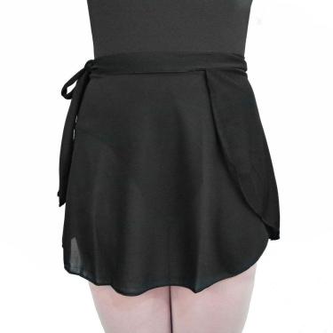 Imagem de Saia Ballet Ritmus Transpassada Jersey Infantil