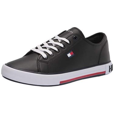 Imagem de Tommy Hilfiger Men's Radam Sneaker, Black, 11