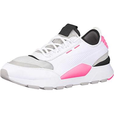 Imagem de PUMA Tênis feminino Rs-0 808, Puma branco-cinza, violet-knockout rosa, 12