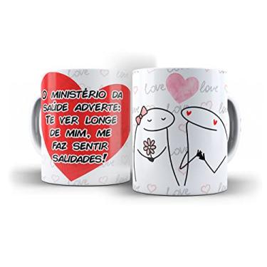 Imagem de Caneca Flork Voc? longe me faz sentir saudades
