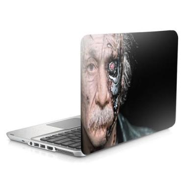 Imagem de Skin Adesivo Protetor Para Notebook 15" Albert Einstein T800 Extermina