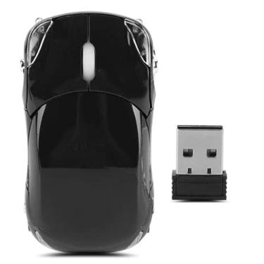 Imagem de Lazmin Mouse sem fio, mouse sem fio 2,4 G Bluetooth óptico 1600 DPI para Mac/ME/Windows PC/Tablet Gaming Office (preto)