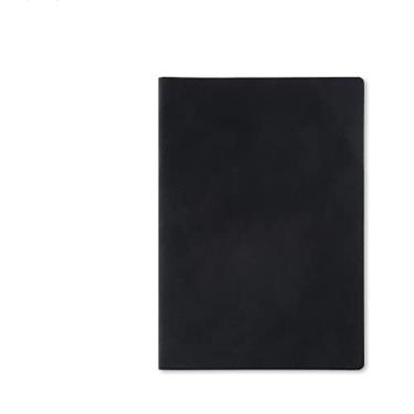 Imagem de A5 100 folhas de linha grossa caderno de couro PU caderno de negócios escola viagem escritório agenda semanal semanal, 2,4 peças
