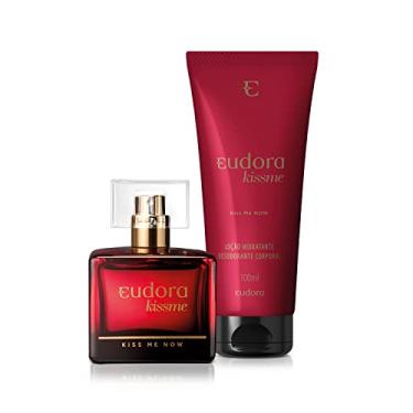 Imagem de Eudora Kit Kiss Me Now: Desodorante Colônia 50ml + Loção Corporal 100ml