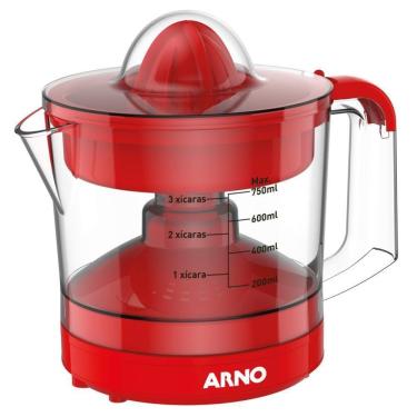 Imagem de Espremedor de Frutas Arno Express 750ml Vermelha 220V - CP32