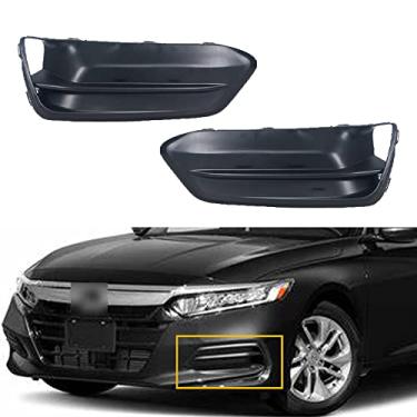 Imagem de JESYMBX Moldura de lâmpada de neblina de automóvel decoração grade tampa de lâmpada de neblina esquerda para KIA Optima 2019 2020 86593-D4500 86593 D4500, 86594-D4500 8659 4D4500