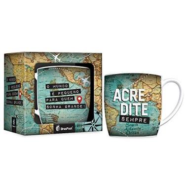 Imagem de CANECA PORCELANA URBAN 360ML - O MUNDO É PEQUENO