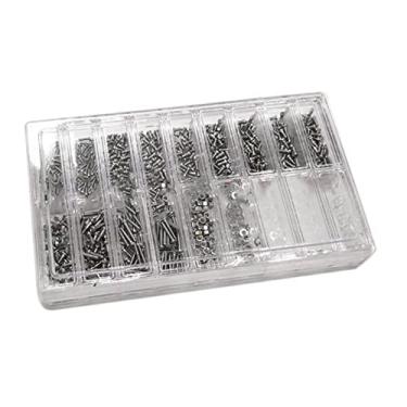 Imagem de MOOKEENONE Parafusos de Relógio de Aço Inoxidável Micro Óculos de Sol Relógio Óculos de Sol Óculos de Sol Telefone Tablet Pequenos Parafusos Porcas Conjunto de Chave de Fenda Kits Ferramenta de Reparo