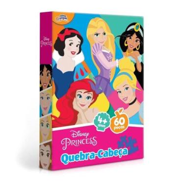 Imagem de Quebra Cabeça 60 Peças Princesas Da Disney Toyster 8006