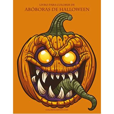 Imagem de Livro para Colorir de Abóboras de Halloween: 1