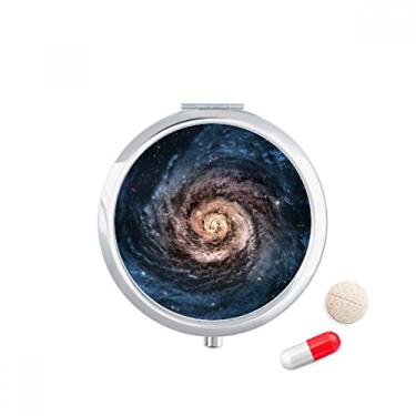Imagem de Whirlpool Nebulosa Nebulosa Particles Patterns Pill Case Pocket Medicine Storage Box Dispenser Recipiente