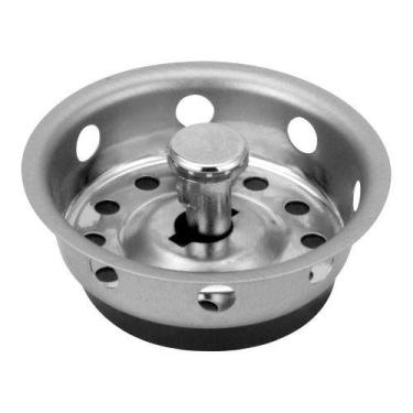 Imagem de Ralo Cestinho Para Pia Valvula Americana 3 1/2 em ABS