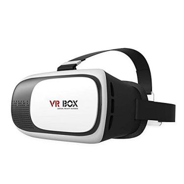Imagem de Óculos de realidade virtual 3D, 110 graus de visualização imersivo VR realidade virtual fone de ouvido 3D filme caixa de jogo para iPhone X 8 7 6/6s Plus, outros smartphones 4,7-6,0 polegadas tela
