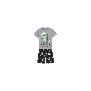 Imagem de Conjunto Pijama Camiseta e Bermuda - kyly - Lukas Kids Moda Infantil