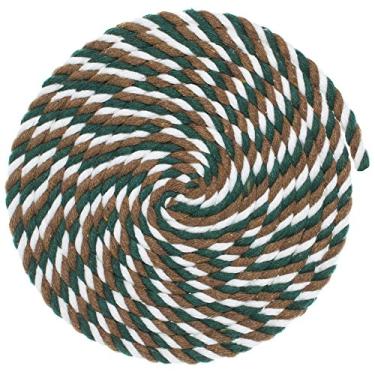 Imagem de Corda de artesanato de macramê de algodão torcido de 1/4 polegada de espessura – Grande variedade de opções de cor e padrão – Comprimentos de 10, 25, 50 e 100 pés, 25 Feet, Backwoods Camo