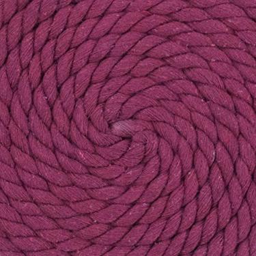 Imagem de Corda de algodão trançado natural West Coast Paracord – Corda artesanal – Corda tripla super macia e forte para esportes, decoração, artesanato, macramê, uso interno (1,27 cm x 320 m, vinho vermelho)