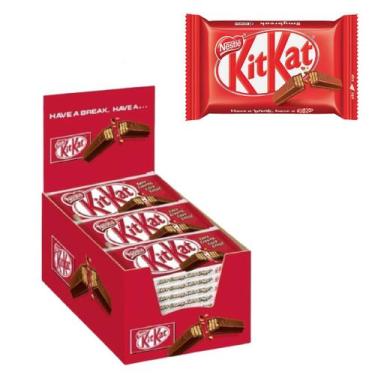 Imagem de Chocolate Kit Kat Ao Leite 41,5G Caixa C/24 Unidades -Nestlé