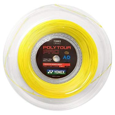 Imagem de Corda Yonex Poly Tour Pro 17 1.20mm 200m Copolímero Amarela - Rolo com 200m