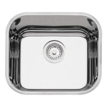 Imagem de Cuba Embutir Tramontina Lavínia 40 Bl Inox Polido 40x34 Cm