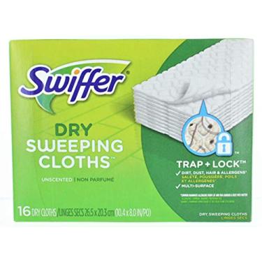 Imagem de Panos de varredura secos Swiffer Sweeper 16 ea, Pack of 2