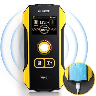 Imagem de Scanner de Parede Localizador de Pinos FNIRSI - Detector Eletrônico de Pinos com Display TFT Atualizado