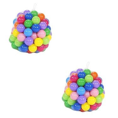 Imagem de Toyvian 100 Peças Brinquedos De Bola Oceânica Para Bebês Tenda De Princesa Para Meninas Mini Cercadinho Para Bebês Bolas Sensoriais À Prova De Esmagamento Bolas De Plástico Macias