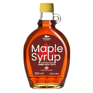 Imagem de Stuttgart Maple Syrup Tradicional 250Ml - Amber Rich Taste - 100% Puro - Xarope De Bordo Canadense