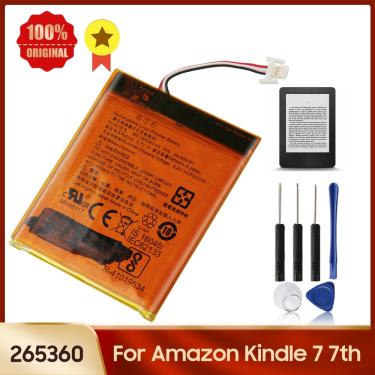 Imagem de Bateria de substituição para Amazon paperwhite Kindle  265360  890mAh  Ferramentas  7  8  58-000151