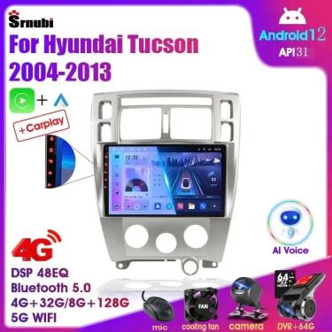 Imagem de Android 12 Rádio Do Carro para Hyundai Tucson 2004-2013  Leitor de Vídeo Multimídia  Navegação  2