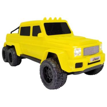 Imagem de Caixa De Som Portátil Mercedes Bluetooth Rádio Fm Usb Sd Tws Xtrad XDG-93 (Amarelo)