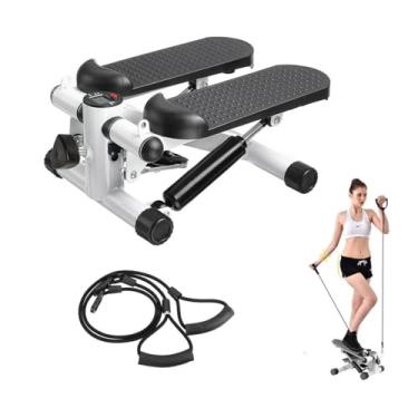 Imagem de Mini Stepper Simulador Caminhada Fisioterapia Exercicio Perna Braço Gluteos Academia Musculaçao Tonificafor Atividade Fisica Pilates