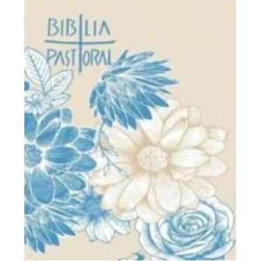 Imagem de Nova Bíblia Pastoral - Colorida Flor Azul