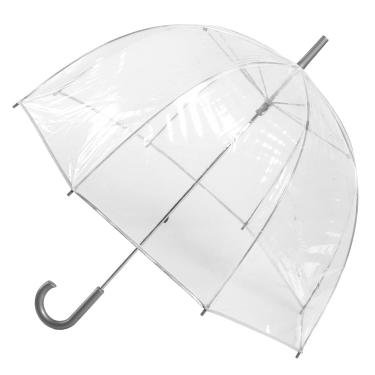 Imagem de totes Guarda-chuva feminino transparente com bolhas, Transparente., 1 pack, Guarda-chuva transparente com bolhas
