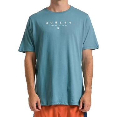 Imagem de Camiseta Hurley Aquarela Azul