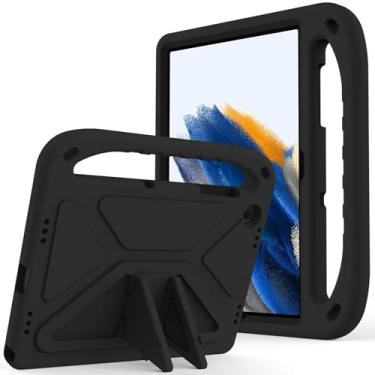 Imagem de Capa de proteção de tablet para Samsung Galaxy Tab A9 Plus 27.9 cm 2023 SM-X210/SM-216/SM-X218, capa protetora leve de EVA à prova de choque (preta)