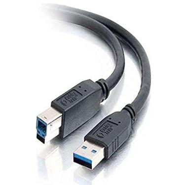 Imagem de C2G Cabo USB, cabo USB 3.0, cabo USB A para B, 1 metro, preto, cabos para Go 54173