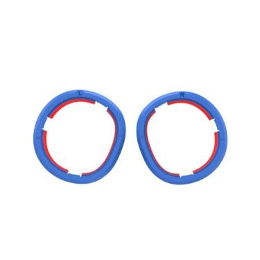 Imagem de VR Magnetic Frame Glasses Lens Insert Compatible for Meta Quest 3 Accessories,Anti-Scratch Glasses Frame Lens Protector for Quest 3 (Blue-Red)