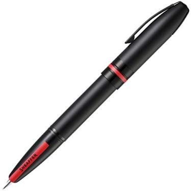 Imagem de Sheaffer Caneta tinteiro Icon Preto fosco com Aplicativos PVD Preto Brilhante - Ponta Fina (E0910843)