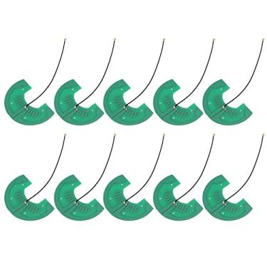 Imagem de Antena Embutida, 10 Unidades Em Forma de U 4G 8DBI Estabilização PCB Placa Rígida Antena Interna, ímãs de Terras Raras