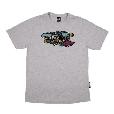 Imagem de Camiseta Masculina Santa Cruz Estampada Meek Slasher Fusion - PRETO / P-Masculino