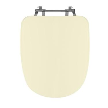 Imagem de Assento Sanitário Poliéster Para Louça Duomo Plus (Deca) Aço Sedile Creme