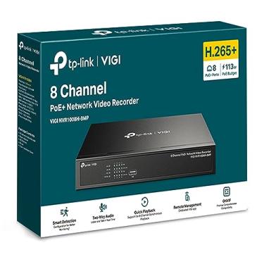 Imagem de GRAVADOR DE VIDEO DIGITAL POE+ 8 CANAIS VIGI NVR1008H-8MP