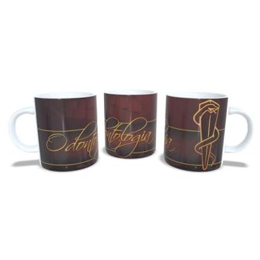Imagem de Canecas de Porcelana Personalizadas Profissões (odontologia)