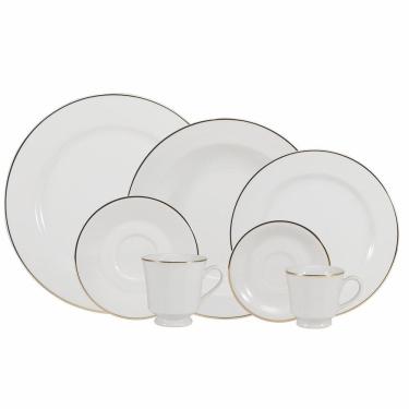 Imagem de Aparelho de Jantar 42 Peças Itamaraty Ouro Schmidt