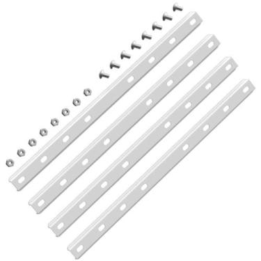Imagem de KIT JOGO HASTE ADAPTADOR SUPORTE TV VESA 400x400 65" BRANC0 - MULTIFOR