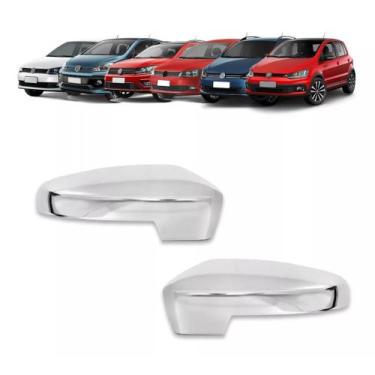 Imagem de Aplique Cromado Retrovisor com pisca Gol  Saveiro  Voyage G6,G7,G8 201