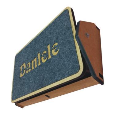 Imagem de Apoio pé ajustável Ergonômico com carpete para escritório - IMGROPPO